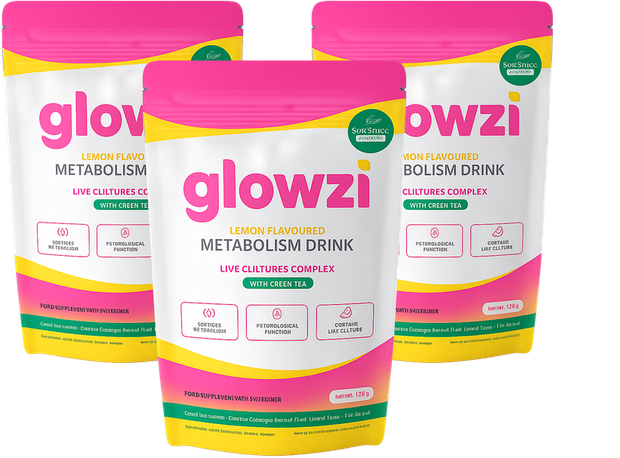 3× Glowzi Diet Tea