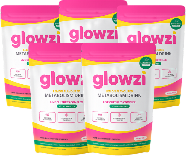 5× Glowzi Diet Tea